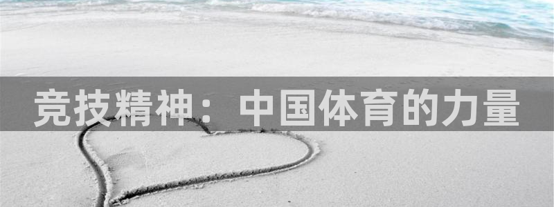 vsport体育官方正版app集团简介：竞技精神：中国体育的